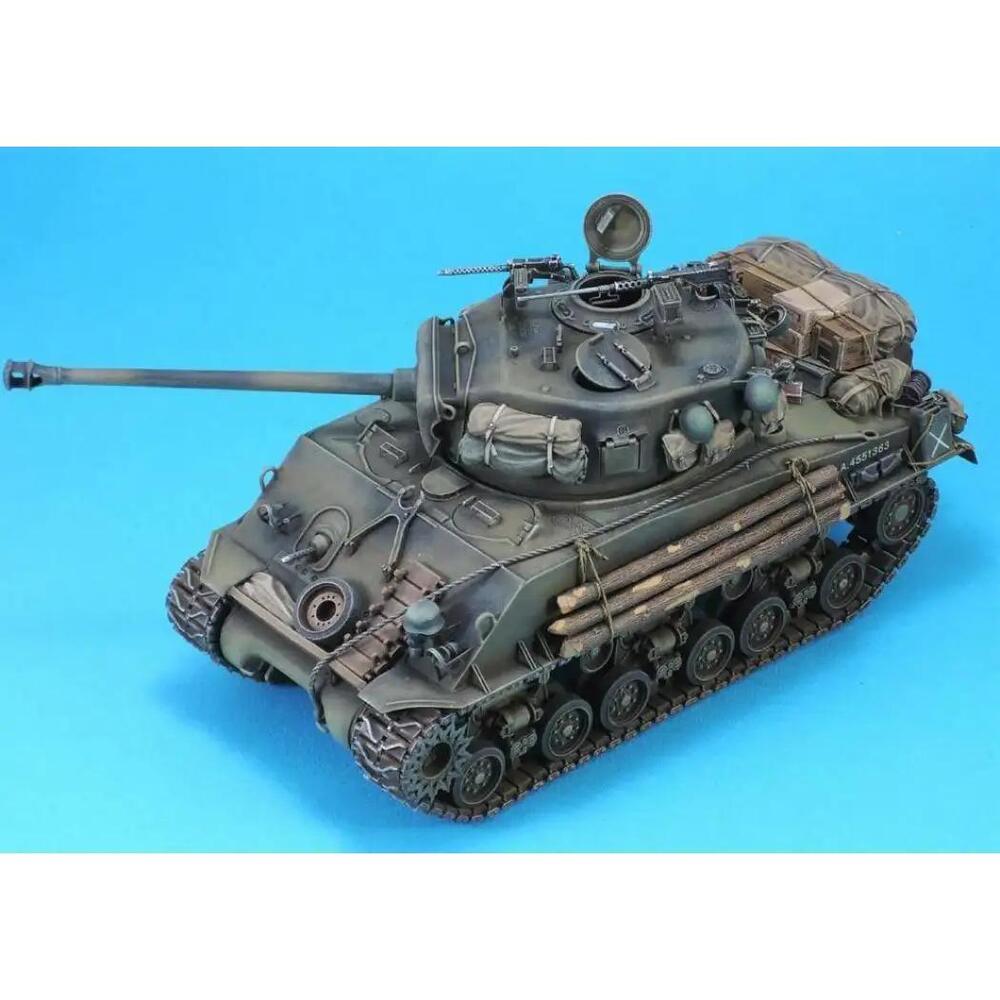 1/35 Resin Conversion Model Kit Us Furious Sherman Tank Ww2 No Tank Unpainted