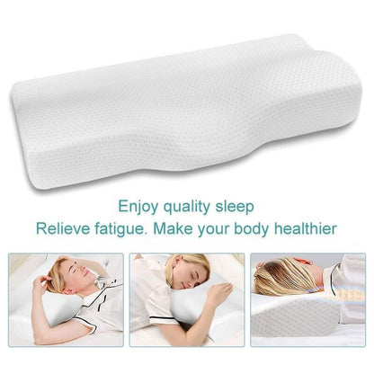 TOPX KingSize Memory Foam Pillow is perfect for side, back, stomach sleepers NEW