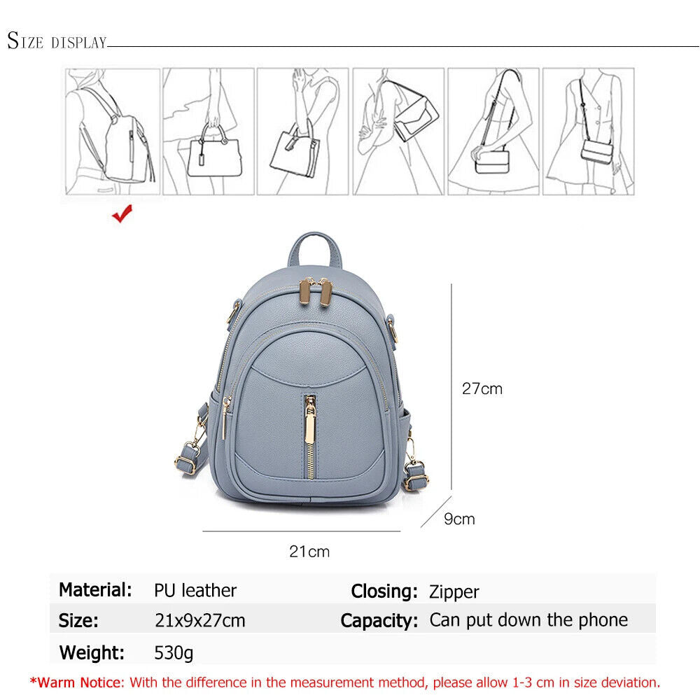 Women's Backpack Autumn Winter Ladies Travel Backpack Student School Bag