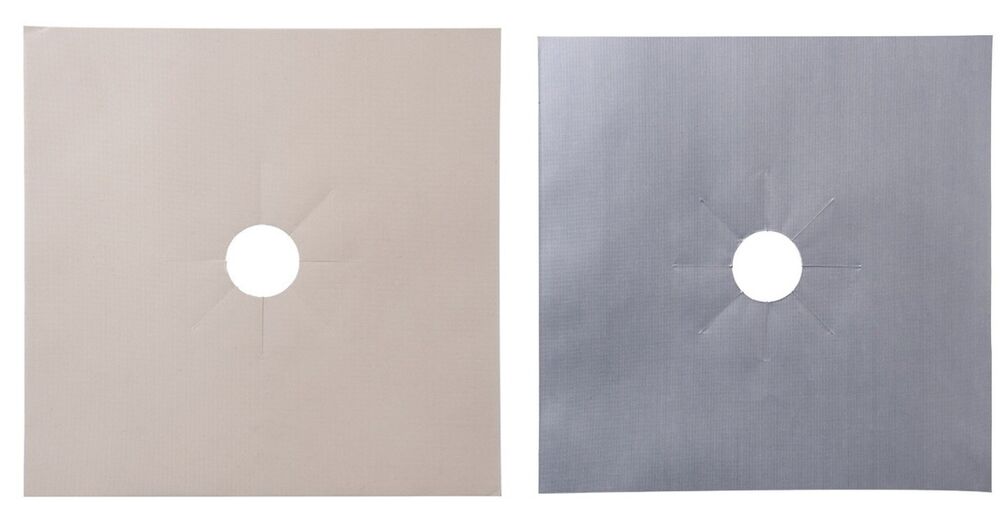 4Pcs/Lot Gas Stove Protector 27x27cm Burner Cleaning Pad Liner Cover Kitchen Mat
