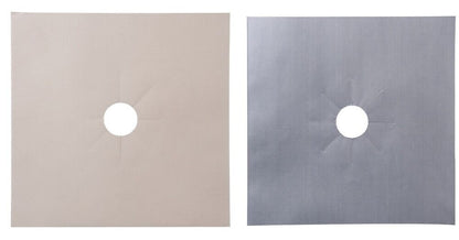 4Pcs/Lot Gas Stove Protector 27x27cm Burner Cleaning Pad Liner Cover Kitchen Mat