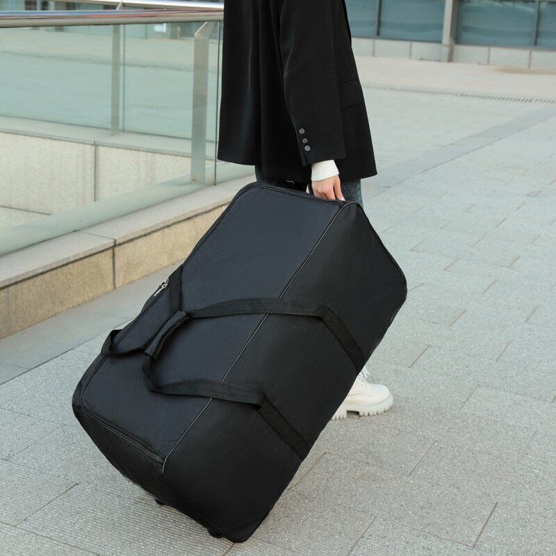 Universal Wheel Travel Bag Portable Travel Suitcase Durable Oxford Handbag