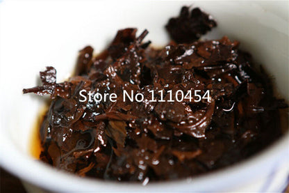 250g 1970 Ripe PuEr Tea Tree High Quality Yunnan Pu'er Puerh Tea Black Tea Brick