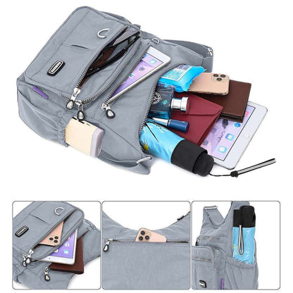 Women's Ladies Handbag Shoulder Crossbody Bag Purse Nylon Tote Messenger Travel