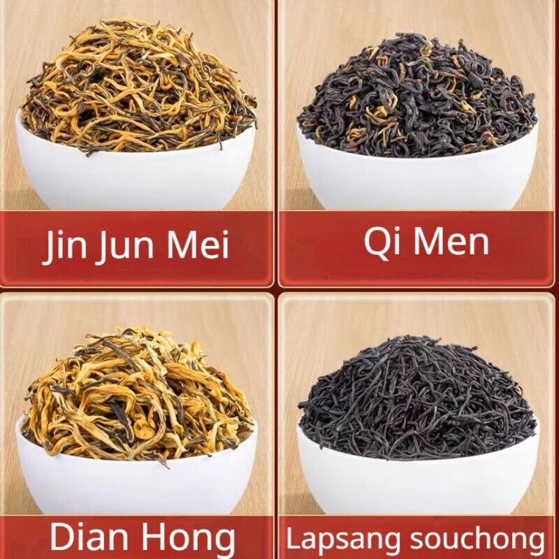 500g Black Tea Combination Jin Jun Mei + Qimen + Dianhong + Lapsang Souchong Tea