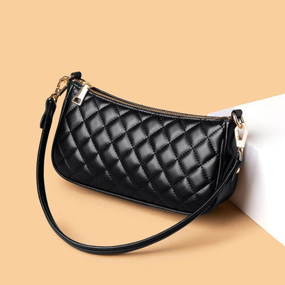 Cowhide Fashion Tide Chain Bag Wild Shoulder Messenger Bag Small Square Purse