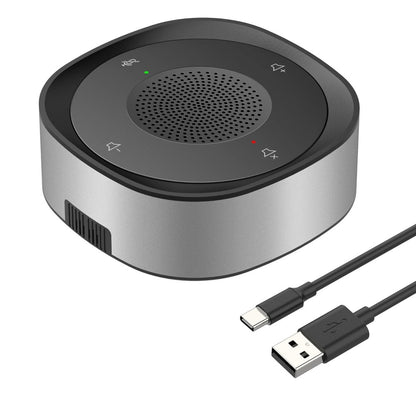 USB Conference Speaker, Microphone with Speakers, Omnidirection Zoom Mic Speaker