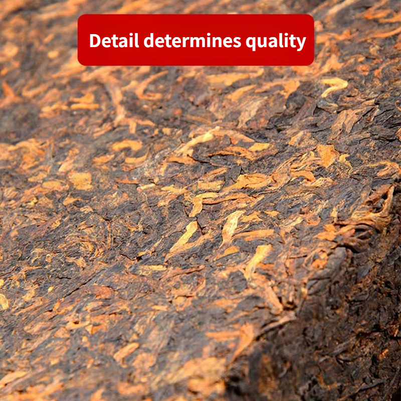 250g LaoBanZhang Pu'er Ripe Tea Brick Yunnan Puerh Tea Cooked Pu-erh Tea Benefit