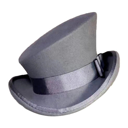 Cashmere Hat Asymmetric Top Hat Unisex Steam Punk Wool Party Costume Magic Cap
