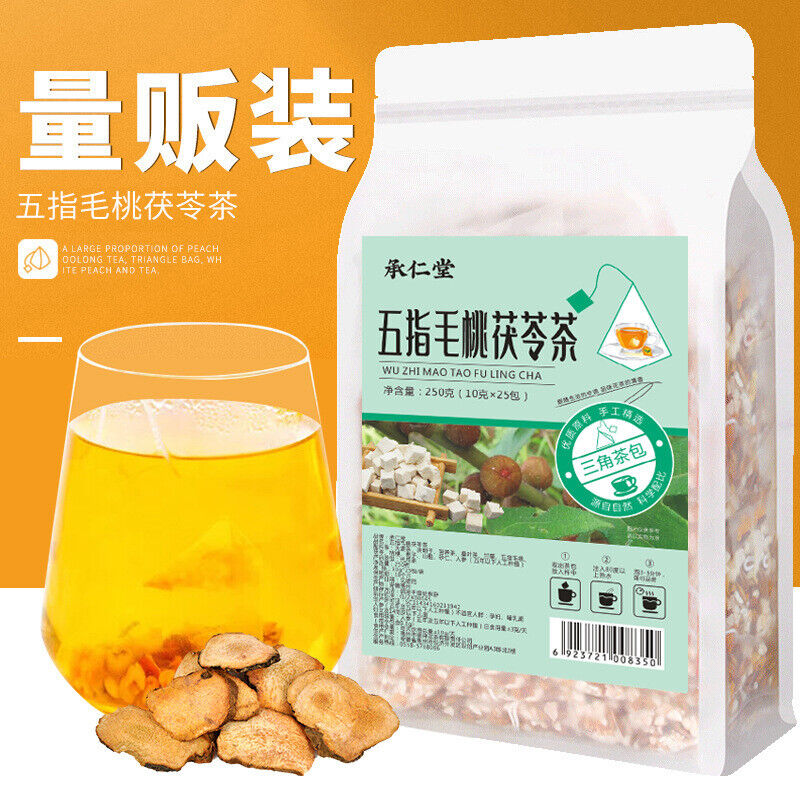 25 packs of 250g Five Finger Peach Poria Cocos Soil Poria Cocos Grab Dragon Tea