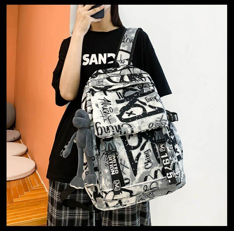Camouflage Fashion Large Capacity Unisex Backpacks Teenage School Shoulder Bags