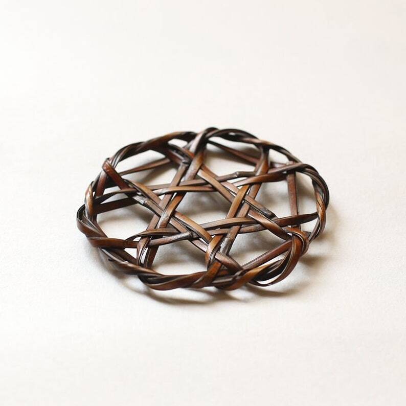 Handwoven Bamboo Coasters|Tea Accessories|Plate Mats