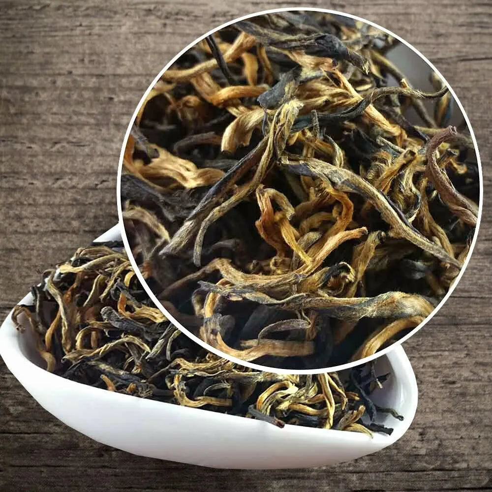 Dian Hong China Yunnan Famous Healthy Black Tea with Golden Buds