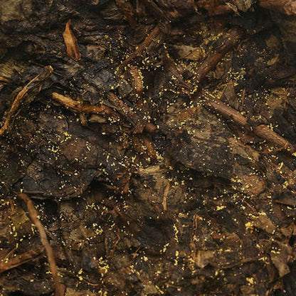338g Hunan Anhua Black Tea Anhua Baishaxi 1953 Fucha Golden Flower Dark Tea