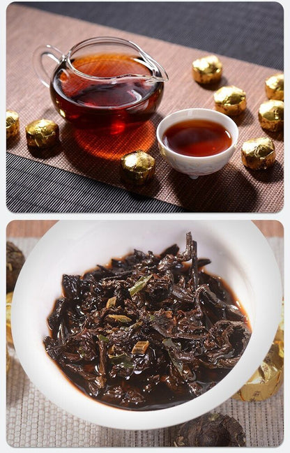 Yunnan Glutinous Mini Tuo Cha Ripe Pu'er Tea Shu Pu Er Tuocha Slimming Tea 250g