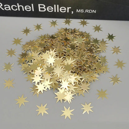 Confetti 15g Glitter Paper Star Gold DIY Wedding Birthday Party Balloon Supplies