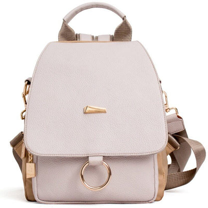 Backpack Shoulder Bag Women PU Leather Travel Bags College School Bag