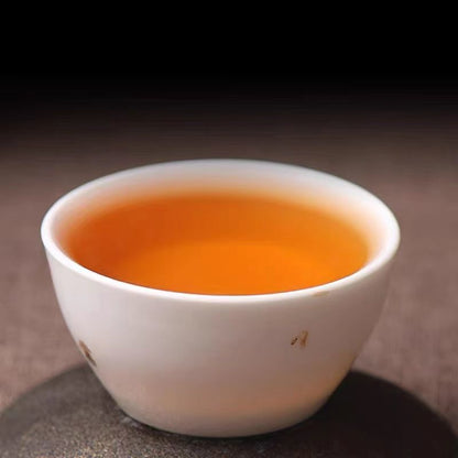 2006 Song Pin Hao Old Raw Tea Yunnan Pu'er Tea Ancient Tree Tea Blue Label 357g
