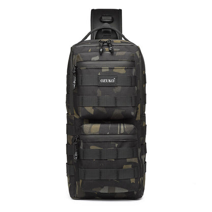OZUKO Large Capacity Crossbody Bag Outdoor Tactical Waterproof BagSling Backpack