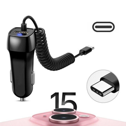 Cargador de Telefono Celular Cable Adaptador Universal Type-C Android USB 48W