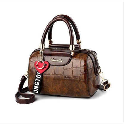 Handbag Shoulder Bags PU Leather Womens Handbags Pattern Ladies Tote Bag