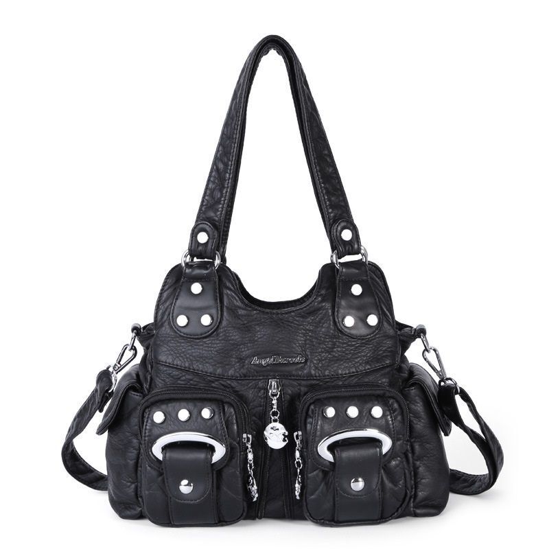 Handbag Small Synthetic Shoulder Bag Soft Hobos Messenger Satchel Pockets Purse