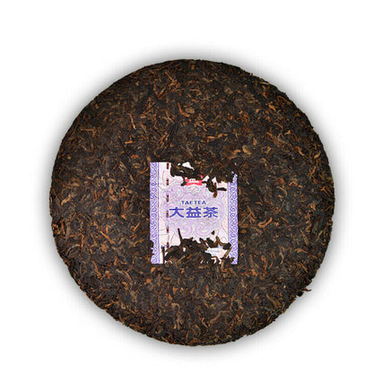 357g Dayi Pu'er Tea Cake TAETEA Ancient Tree Ripe Puer YU HUA NONG Menghai Tea