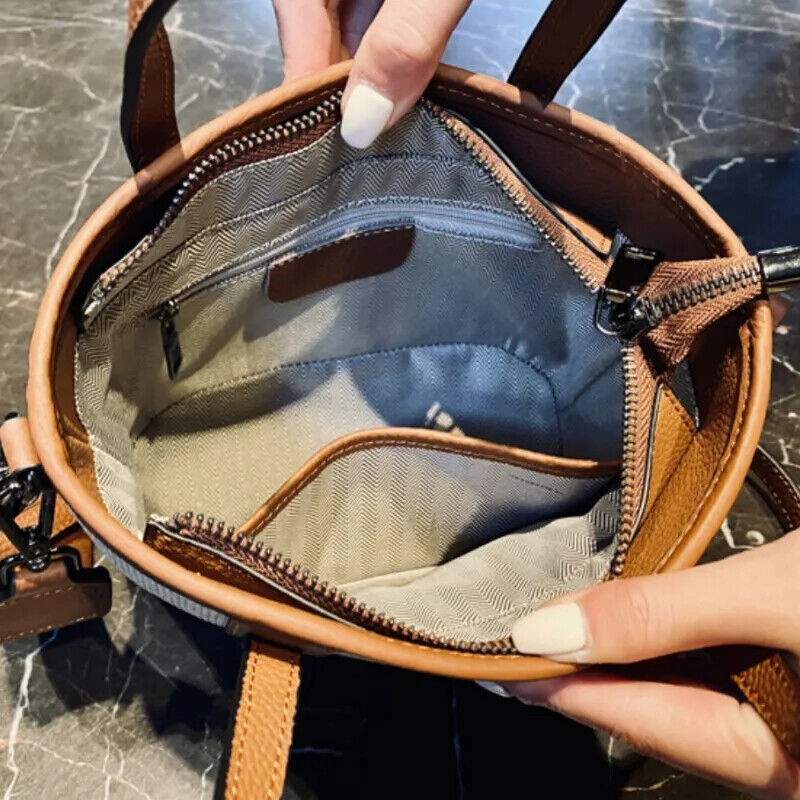 Genuine Leather HandBag New High Capacity Shoulder Bags Trends Handbag