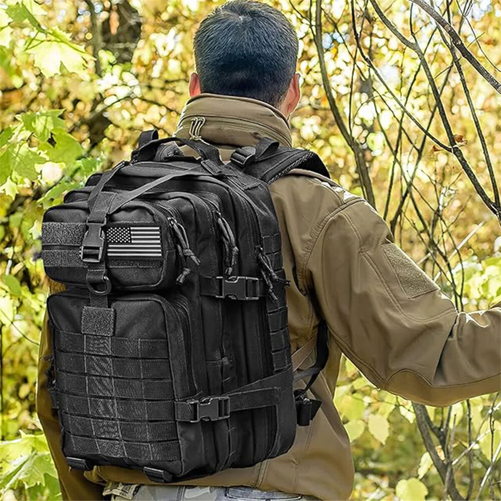 Men's Tactical Backpack 50L Outdoor Bug Rucksack Hiking Camping Hunting Bag