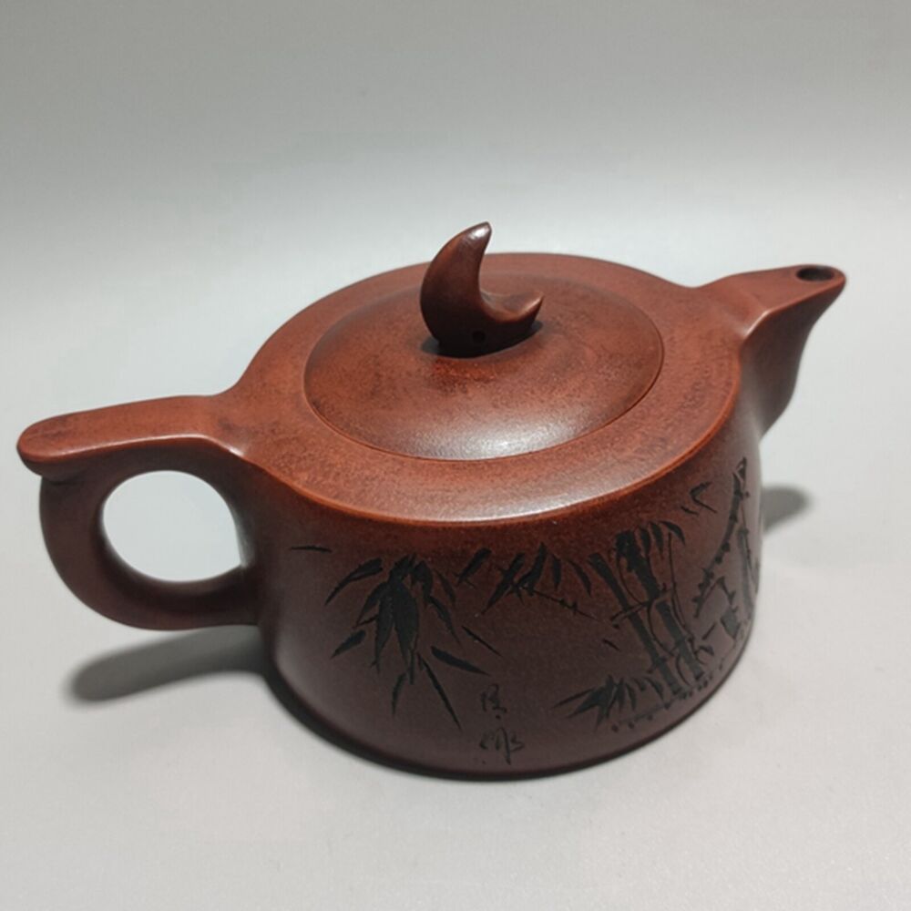 Vintage Chinese Yixing Purple Clay Teapot Zisha Ceremony Teaware Collection Rare