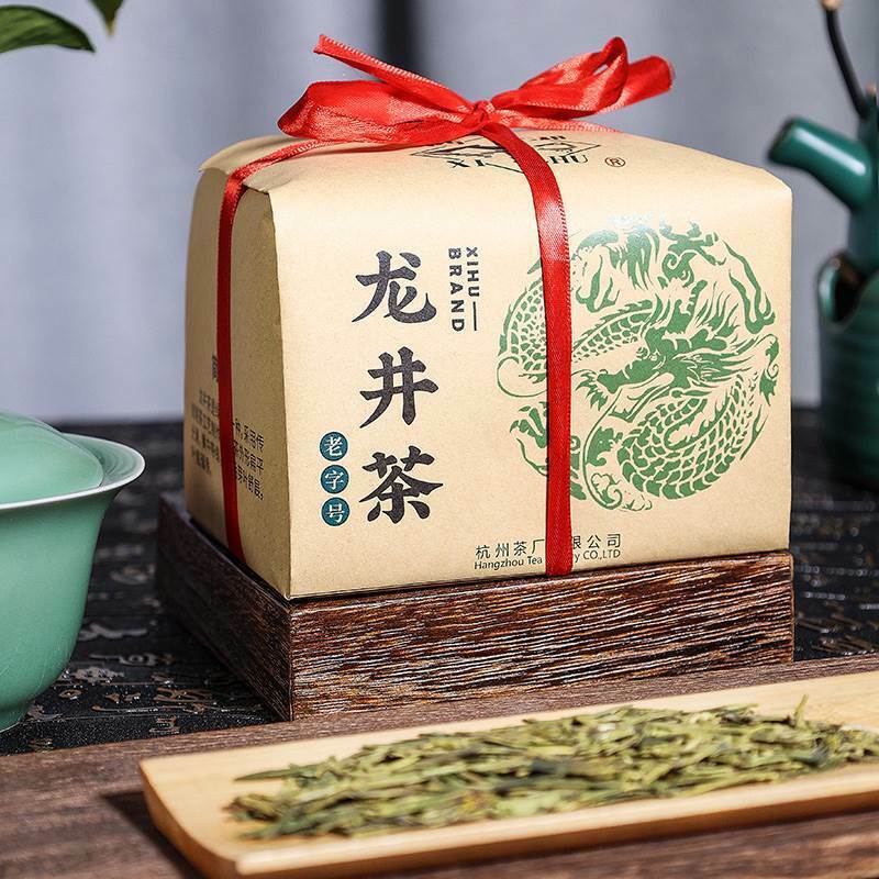 Yuqian Strong Fragrance Long Jing Tea Dragon Well Longjing Green Loose Tea 250g