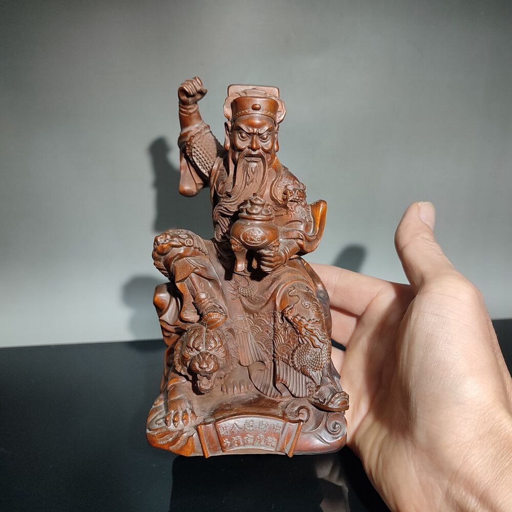 vintage wood wooden carved carving figure buddha antique Home Crafts Exorcism