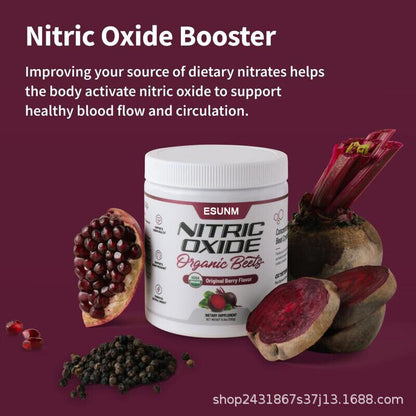 Organic Beetroot Powder - Superfood Nutrient-Rich Supplement 250g/8.8oz