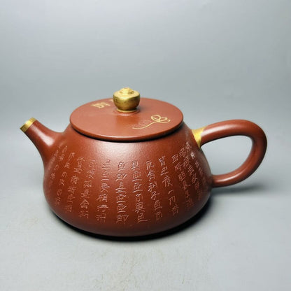 Vintage Chinese Yixing Purple Clay Teapot Zisha Ceremony Teaware Collection Rare