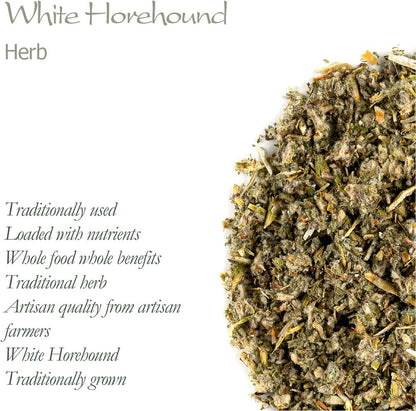 Horehound Leaf Tea Herb - White Horehound Leaves 100g
