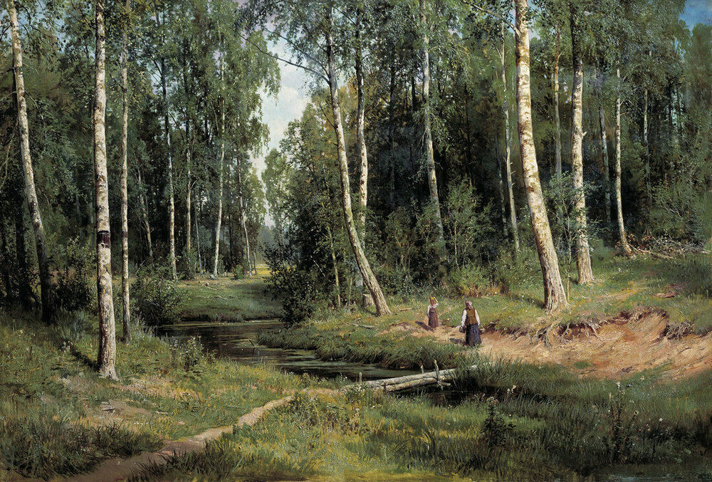 Ivan Shishkin Landscape Realism Giclee Canvas Print Poster Reproduction Art wall