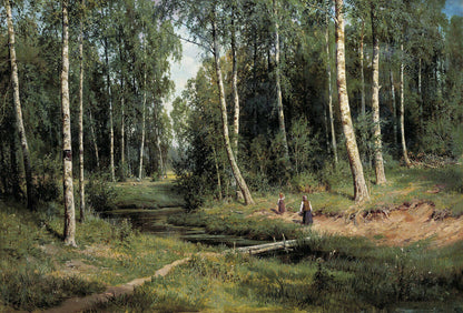 Ivan Shishkin Landscape Realism Giclee Canvas Print Poster Reproduction Art wall
