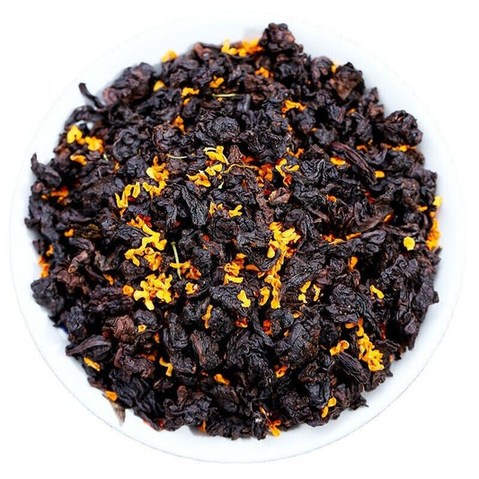 Osmanthus Black Oolong Wood Charcoal Oil Cut Strong Aroma Oolong Tea 250g/8.8oz