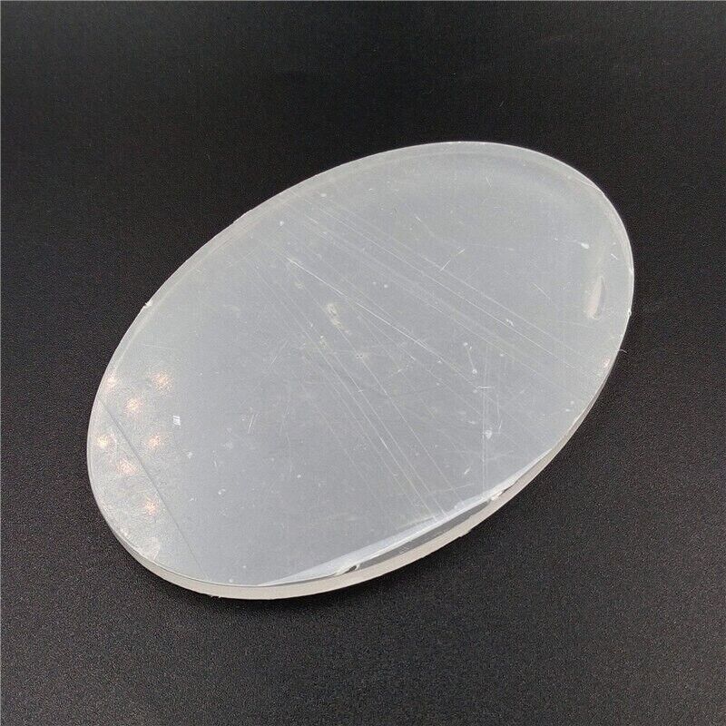 Acrylic Circle Sheet 60x90mm Plexiglass Discs Frames DIY Craft Clay Display Base