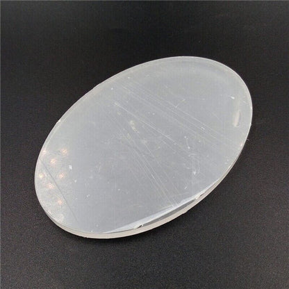 Acrylic Circle Sheet 60x90mm Plexiglass Discs Frames DIY Craft Clay Display Base