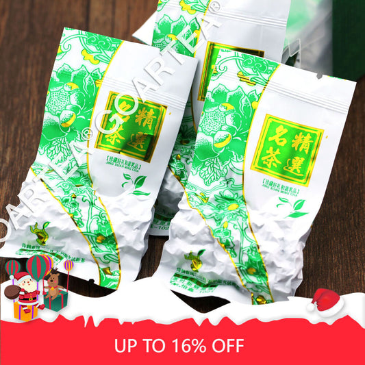 HELLOYOUNG 30Pcs*8g Premium Jasmine Dragon Pearl Loose Leaf Green Tea Ball