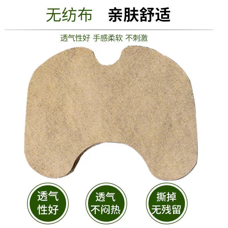 12Pcs Natural Wormwood Herbal Plaster Knee & Body Pain Relieve Moxibustion Paste