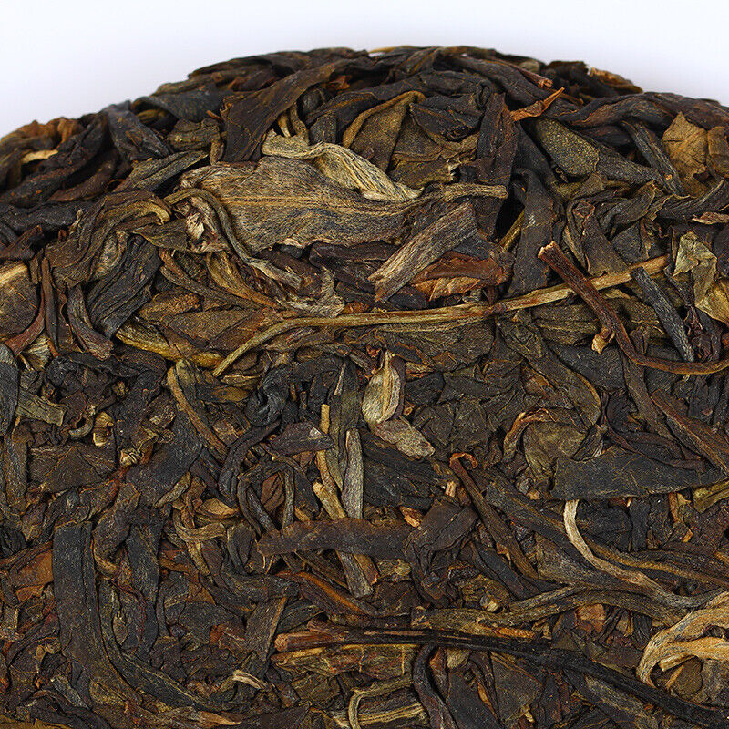 2007 Chinese Tea Pu-erh Big Leaf Green Cake Sheng Pu'er Puer Raw Tea 380g