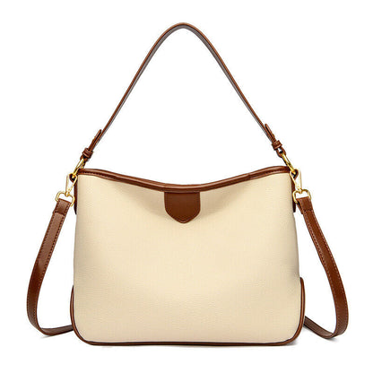 Soft Top PU Leather Women's Elegant Handbags Sling Shoulder Bags Crossbody Bag