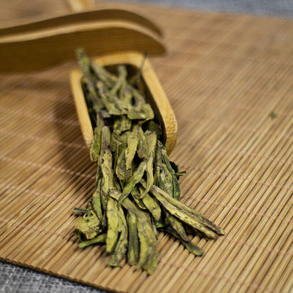 2023 Highest Quality West Lake Dragon Well Green Tea Rain Long Jing Cha 250g