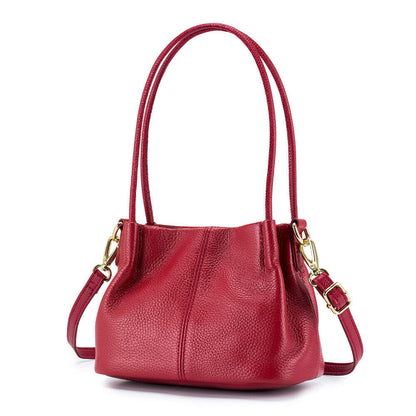 Top Real Leather Women's Handbags, Desinger Soft Cow Leather Sling Shoulder Bags