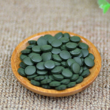 Spirulina Tablet Tea Veg Pill Rich Vitamin Cold Pressed Anti Fatigue Weight Loss