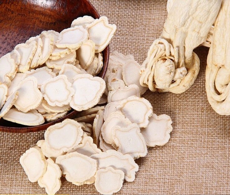 Top quanlity Dried White Ginseng Slice Increases stamina and endurance