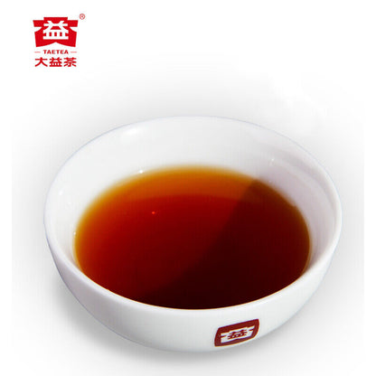 TAETEA 0532 * 357g Yunnan Dayi Ripe Pu'er Tea Cake High Grade 1601 Batch