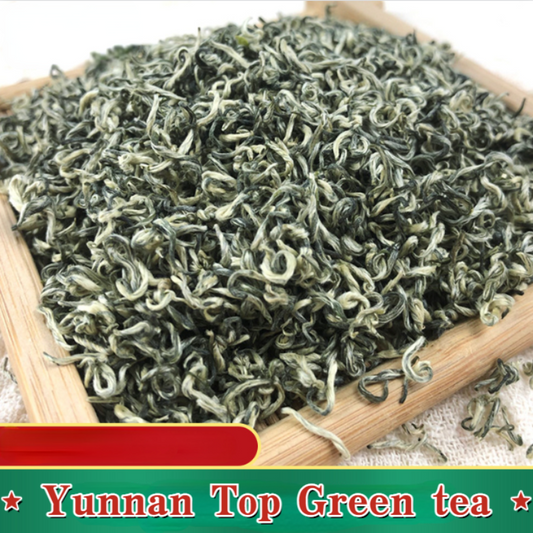 Yunnan Top Big Leave Roasted Green Tea Herb Natural Authentic BiluochunTea 500g